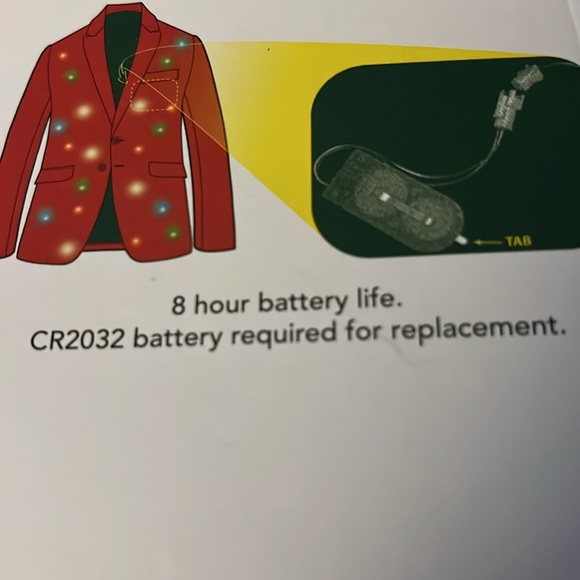 Mens Life of the party Christmas Party 3 pc suit - Picture 4 of 4